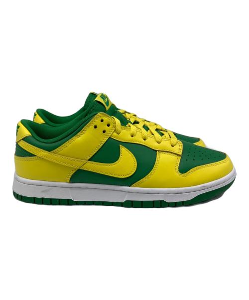 NIKE（ナイキ）NIKE (ナイキ) Dunk Low（ダンク ロー） グリーン×イエロー サイズ:US 10の古着・服飾アイテム