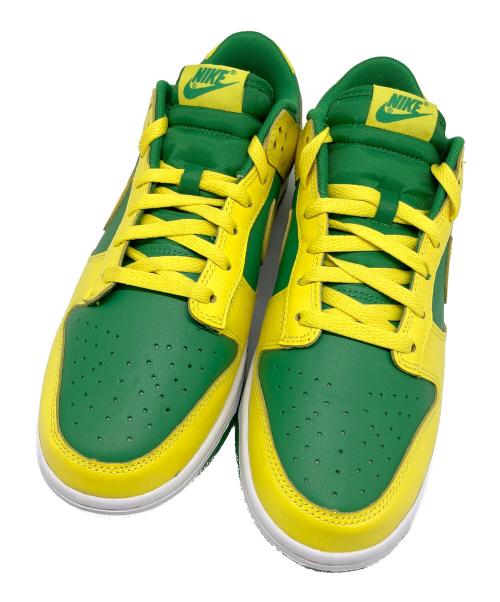 NIKE（ナイキ）NIKE (ナイキ) Dunk Low（ダンク ロー） グリーン×イエロー サイズ:US 10の古着・服飾アイテム