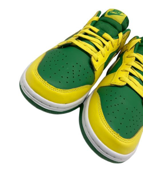 NIKE（ナイキ）NIKE (ナイキ) Dunk Low（ダンク ロー） グリーン×イエロー サイズ:US 10の古着・服飾アイテム