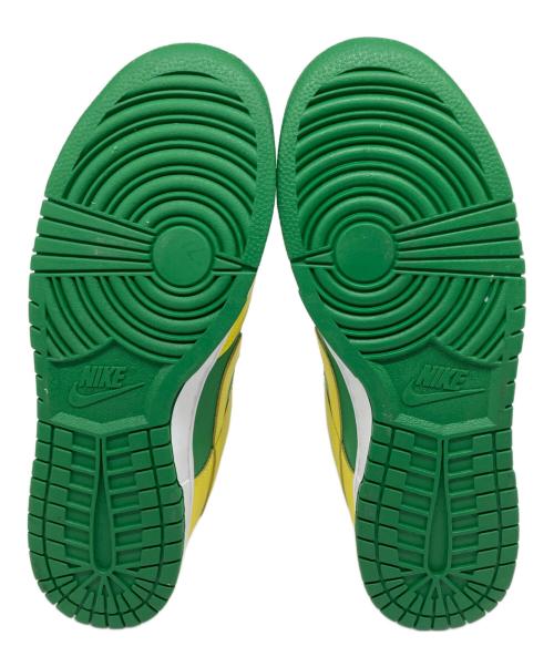 NIKE（ナイキ）NIKE (ナイキ) Dunk Low（ダンク ロー） グリーン×イエロー サイズ:US 10の古着・服飾アイテム