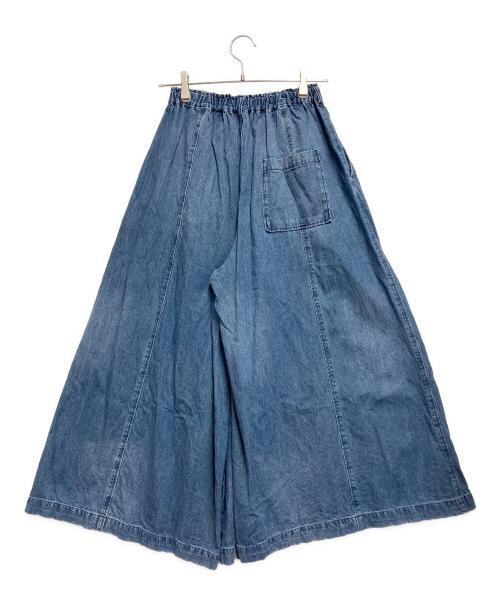 LA SUD（ラッシュド）LA SUD (ラッシュド) ワイドデニムパンツ インディゴ サイズ:9号の古着・服飾アイテム