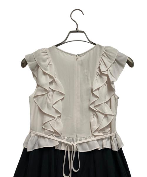 FENNEL（フェンネル）FENNEL (フェンネル) オールインワン ベージュ×ブラック サイズ:9号の古着・服飾アイテム