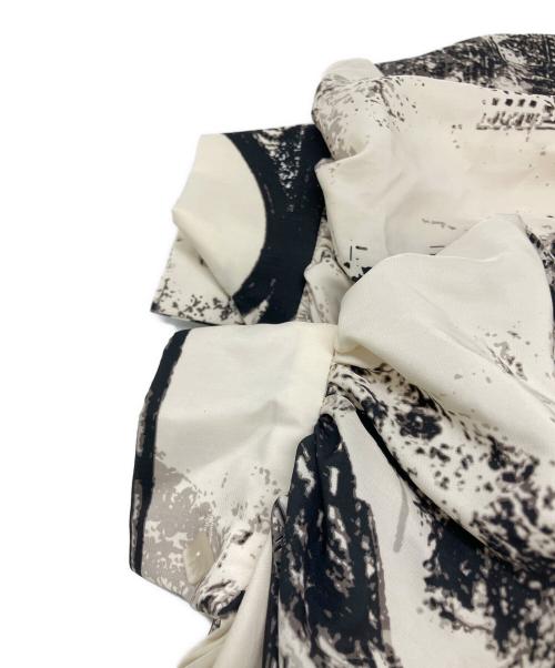 Snidel（スナイデル）Snidel (スナイデル) シティビュープリントワンピ ベージュ×ブラック サイズ:1の古着・服飾アイテム