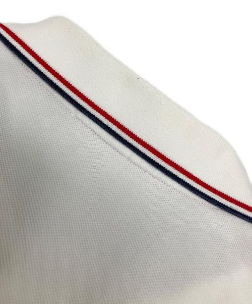 MONCLER（モンクレール）MONCLER (モンクレール) MAGLIA POLO MANICA CPRTA ホワイト サイズ:Lの古着・服飾アイテム