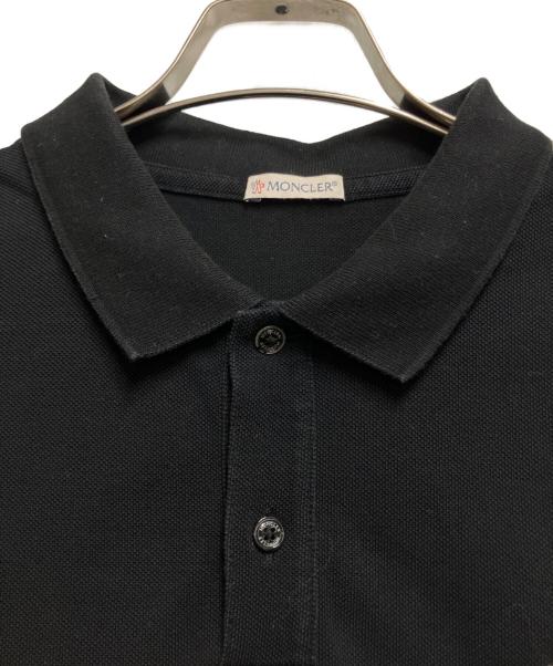 MONCLER（モンクレール）MONCLER (モンクレール) MAGLIA POLO MANICA CORTA ブラック サイズ:Lの古着・服飾アイテム