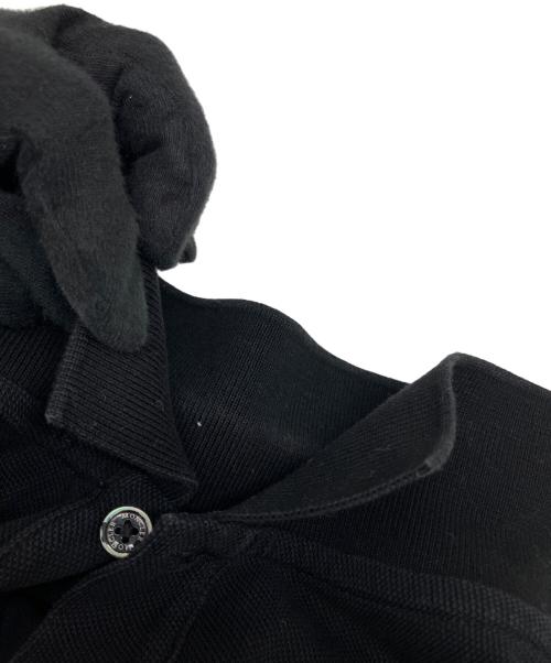 MONCLER（モンクレール）MONCLER (モンクレール) MAGLIA POLO MANICA CORTA ブラック サイズ:Lの古着・服飾アイテム