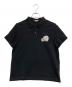MONCLER（モンクレール）の古着「MAGLIA POLO MANICA CORTA」｜ブラック