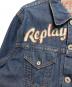 中古・古着 REPLAY (リプレイ) デニムトラッカージャケット ブルー サイズ:XL：5000円