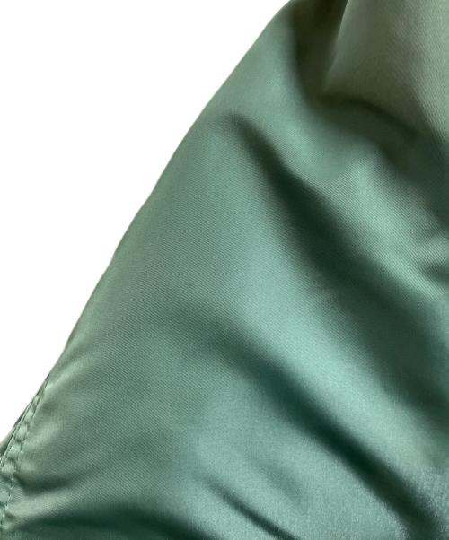 WEINTRAUB BROS.CO（ワイントラウブ・ブラザーズ・カンパニー）WEINTRAUB BROS.CO (ワイントラウブ・ブラザーズ・カンパニー) ナイロンツイル フライトジャケット グリーン サイズ:LARGEの古着・服飾アイテム