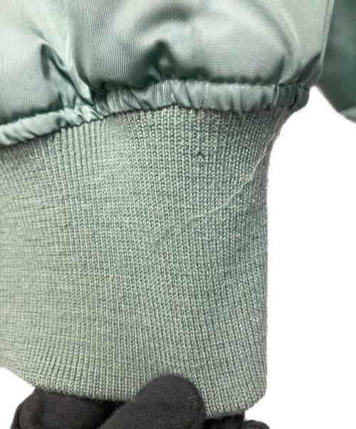 WEINTRAUB BROS.CO（ワイントラウブ・ブラザーズ・カンパニー）WEINTRAUB BROS.CO (ワイントラウブ・ブラザーズ・カンパニー) ナイロンツイル フライトジャケット グリーン サイズ:LARGEの古着・服飾アイテム