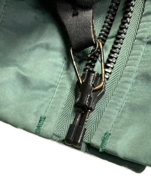 WEINTRAUB BROS.CO（ワイントラウブ・ブラザーズ・カンパニー）WEINTRAUB BROS.CO (ワイントラウブ・ブラザーズ・カンパニー) ナイロンツイル フライトジャケット グリーン サイズ:LARGEの古着・服飾アイテム