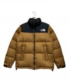 THE NORTH FACEザ ノース フェイス）の古着「Nuptse Jacket（ヌプシジャケット）」｜カーキ×ブラック