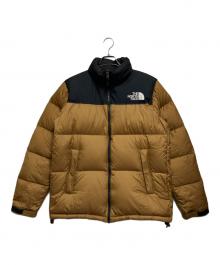 THE NORTH FACE（ザ ノース フェイス）の古着「Nuptse Jacket（ヌプシジャケット）」｜カーキ×ブラック