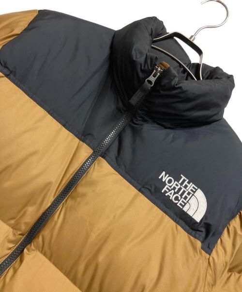 THE NORTH FACE（ザ ノース フェイス）THE NORTH FACE (ザ ノース フェイス) Nuptse Jacket（ヌプシジャケット） カーキ×ブラック サイズ:XLの古着・服飾アイテム