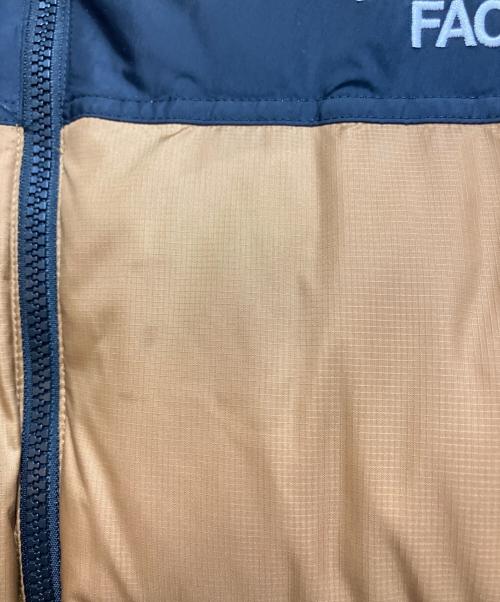 THE NORTH FACE（ザ ノース フェイス）THE NORTH FACE (ザ ノース フェイス) Nuptse Jacket（ヌプシジャケット） カーキ×ブラック サイズ:XLの古着・服飾アイテム