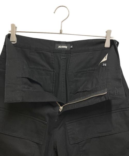 X-LARGE（エクストララージ）X-LARGE (エクストララージ) カーゴパンツ ブラック サイズ:30inchの古着・服飾アイテム