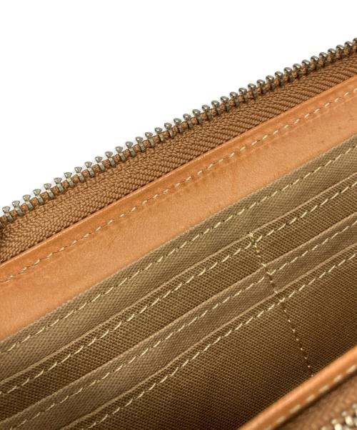 Vivienne Westwood（ヴィヴィアンウエストウッド）Vivienne Westwood (ヴィヴィアンウエストウッド) ラウンドファスナー財布 ブラウンの古着・服飾アイテム