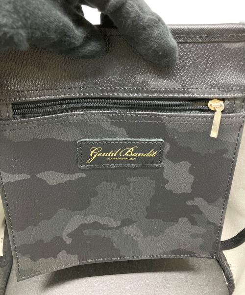 Gentil Bandit（ジャンティバンティ）GENTIL BANDIT (ジャンティバンティ) トートバッグPM ブラックの古着・服飾アイテム