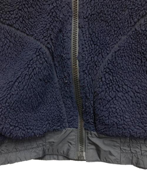 Willis&Geiger（ウィルスガイガー）Willis&Geiger (ウィルスガイガー) ボアジャケット ネイビー×グレー サイズ:Lの古着・服飾アイテム