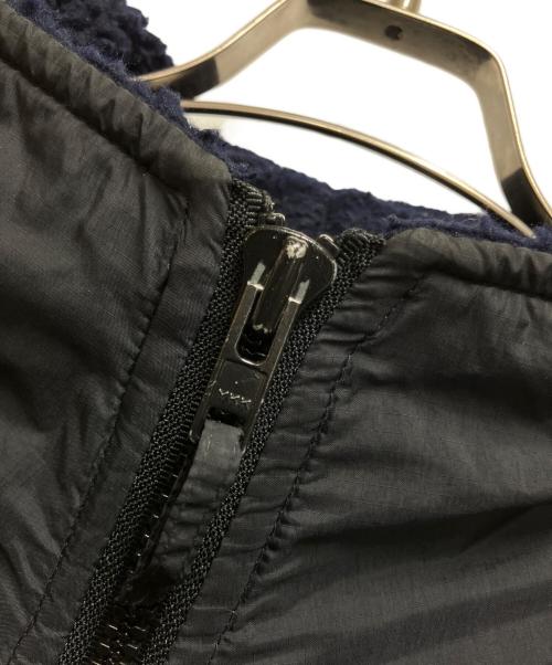 Willis&Geiger（ウィルスガイガー）Willis&Geiger (ウィルスガイガー) ボアジャケット ネイビー×グレー サイズ:Lの古着・服飾アイテム