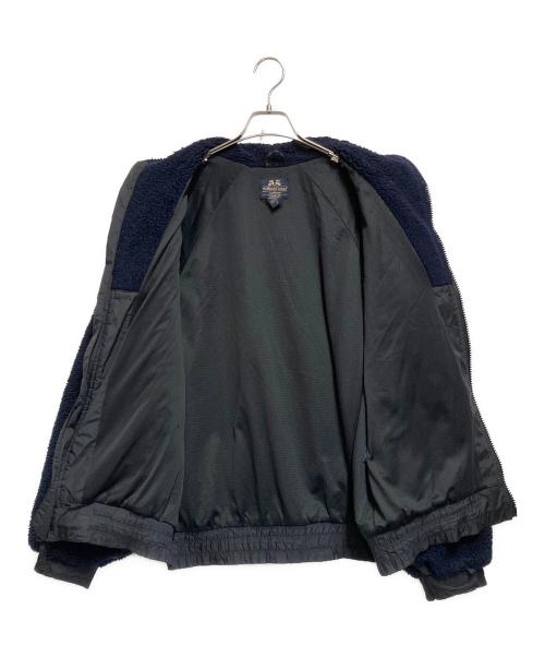 Willis&Geiger（ウィルスガイガー）Willis&Geiger (ウィルスガイガー) ボアジャケット ネイビー×グレー サイズ:Lの古着・服飾アイテム