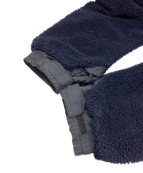 Willis&Geiger（ウィルスガイガー）Willis&Geiger (ウィルスガイガー) ボアジャケット ネイビー×グレー サイズ:Lの古着・服飾アイテム