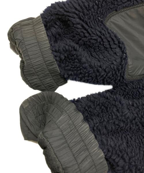 Willis&Geiger（ウィルスガイガー）Willis&Geiger (ウィルスガイガー) ボアジャケット ネイビー×グレー サイズ:Lの古着・服飾アイテム