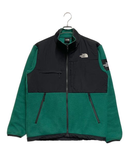 THE NORTH FACE（ザ ノース フェイス）THE NORTH FACE (ザ ノース フェイス) Denali Jacket（デナリジャケット） グリーン×ブラック サイズ:Mの古着・服飾アイテム