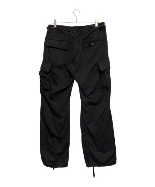 US ARMY（ユーエスアーミー）US ARMY (ユーエスアーミー) ジャングルファティーグパンツ ブラック サイズ:Large Regularの古着・服飾アイテム
