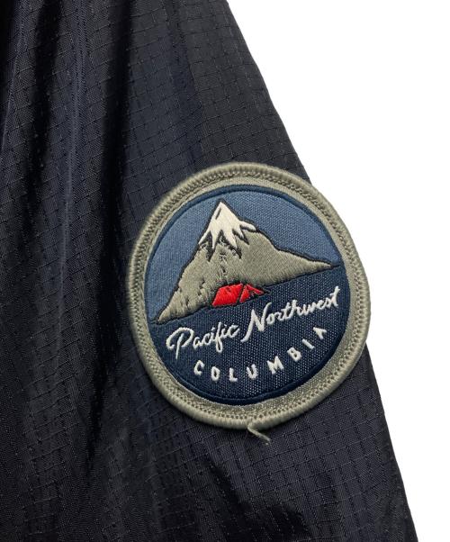 Columbia（コロンビア）Columbia (コロンビア) 撥水プルオーバージャケット ブラック×ホワイト サイズ:XLの古着・服飾アイテム