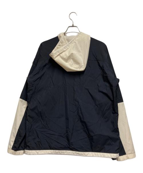 Columbia（コロンビア）Columbia (コロンビア) 撥水プルオーバージャケット ブラック×ホワイト サイズ:XLの古着・服飾アイテム