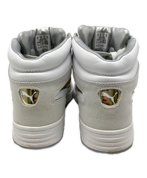 PUMA（プーマ）PUMA (プーマ) Hajime Sorayama (ハジメ ソラヤマ) Slipstream Mid（スリップストリーム ミッド） ホワイト×ライトグレー サイズ:US 6の古着・服飾アイテム