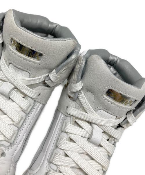 PUMA（プーマ）PUMA (プーマ) Hajime Sorayama (ハジメ ソラヤマ) Slipstream Mid（スリップストリーム ミッド） ホワイト×ライトグレー サイズ:US 6の古着・服飾アイテム