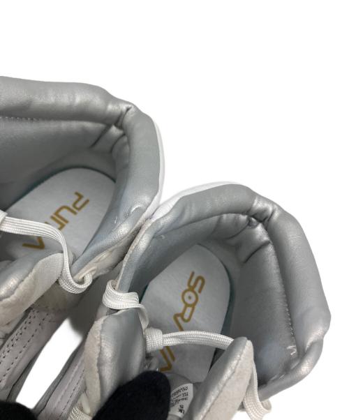 PUMA（プーマ）PUMA (プーマ) Hajime Sorayama (ハジメ ソラヤマ) Slipstream Mid（スリップストリーム ミッド） ホワイト×ライトグレー サイズ:US 6の古着・服飾アイテム