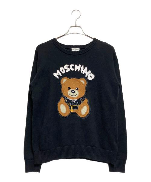 MOSCHINO（モスキーノ）MOSCHINO (モスキーノ) 長袖ニット ブラック サイズ:不明の古着・服飾アイテム