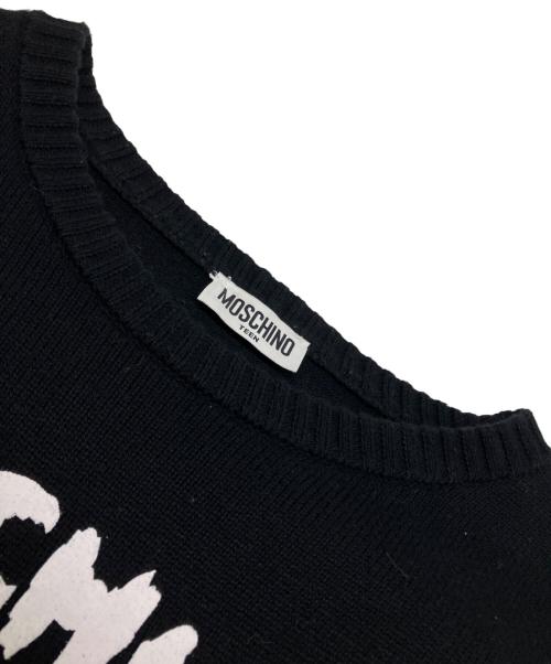 MOSCHINO（モスキーノ）MOSCHINO (モスキーノ) 長袖ニット ブラック サイズ:不明の古着・服飾アイテム