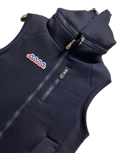 muta MARINE（ムータマリン）muta MARINE (ムータマリン) 切替ダウンベスト ネイビー サイズ:Mの古着・服飾アイテム