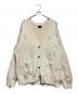 DANKE SCHON（ダンケ シェーン）の古着「PREMIUM COTTON OVERSIZE DAMAGE KNIT CARDIGAN」｜アイボリー