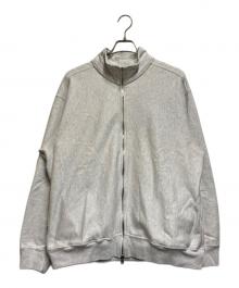 blurhms ROOTSTOCK（ブラームスルーツストック）の古着「別注 ダブルジップ スウェット ジャケット」｜ホワイト