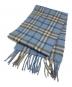 BURBERRY LONDON (バーバリーロンドン) マフラー スカイブルー：7000円