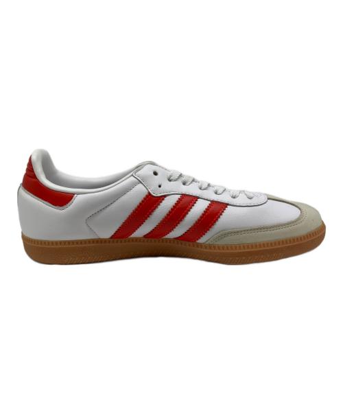 adidas（アディダス）adidas (アディダス) Samba OG（サンバ OG） ホワイト×レッド サイズ:US 10の古着・服飾アイテム