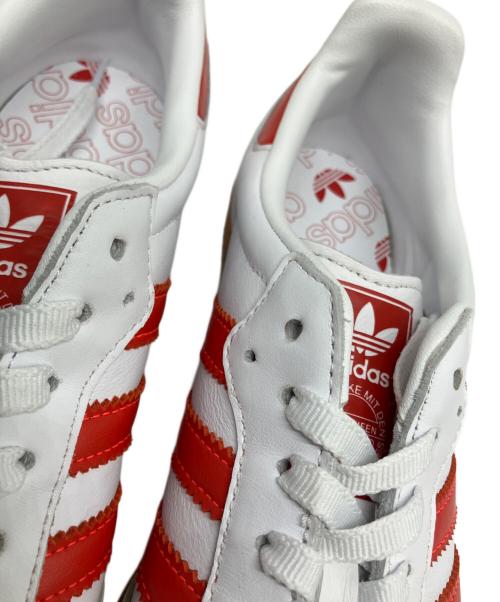 adidas（アディダス）adidas (アディダス) Samba OG（サンバ OG） ホワイト×レッド サイズ:US 10の古着・服飾アイテム