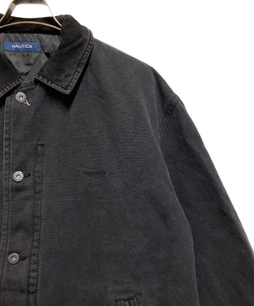 NAUTICA（ノーティカ）NAUTICA (ノーティカ) W中綿クラッシュドダックブルゾン ブラック サイズ:SIZE  Freeの古着・服飾アイテム