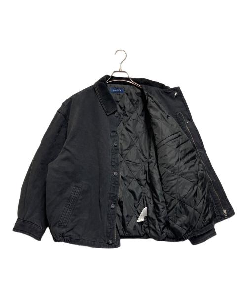 NAUTICA（ノーティカ）NAUTICA (ノーティカ) W中綿クラッシュドダックブルゾン ブラック サイズ:SIZE  Freeの古着・服飾アイテム
