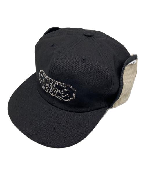 THE H.W.DOG&CO.（エイチダブリュードッグアンドコー）THE H.W.DOG&CO. (エイチダブリュードッグアンドコー) TRUCKER CAP ブラック サイズ:FREEの古着・服飾アイテム
