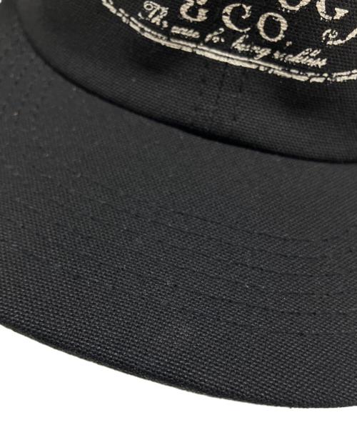 THE H.W.DOG&CO.（エイチダブリュードッグアンドコー）THE H.W.DOG&CO. (エイチダブリュードッグアンドコー) TRUCKER CAP ブラック サイズ:FREEの古着・服飾アイテム