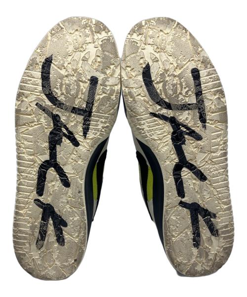 NIKE（ナイキ）NIKE TRAVIS SCOTT (トラヴィススコット) Jordan Jumpman Jack TR CJ1 T-Rexx（ジョーダン ジャンプマンジャック TR CJ1 T-Rexx） ベージュ×イエロー サイズ:US 12の古着・服飾アイテム