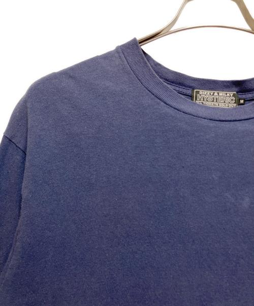 Hysteric Glamour（ヒステリックグラマー）Hysteric Glamour (ヒステリックグラマー) REEL TO REEL Tシャツ ネイビー サイズ:Mの古着・服飾アイテム