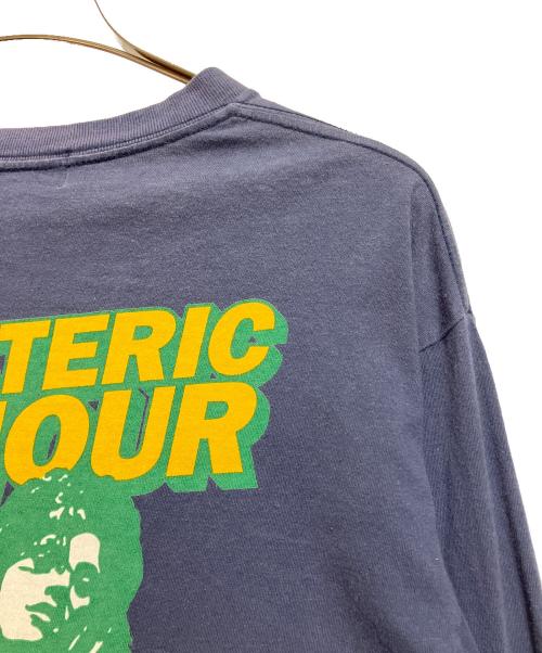 Hysteric Glamour（ヒステリックグラマー）Hysteric Glamour (ヒステリックグラマー) REEL TO REEL Tシャツ ネイビー サイズ:Mの古着・服飾アイテム