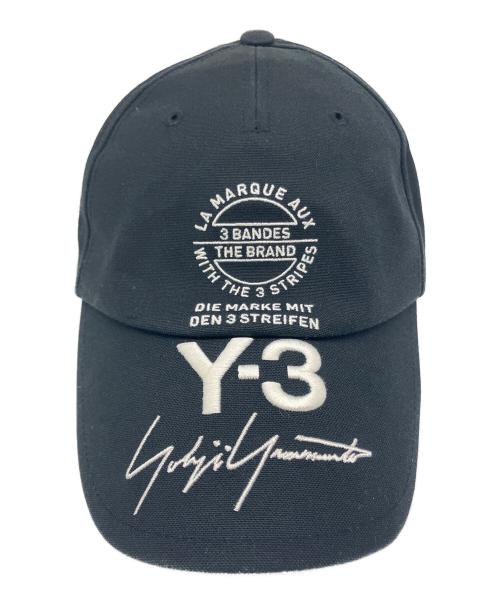 Y-3（ワイスリー）Y-3 (ワイスリー) adidas (アディダス) キャップ ブラック サイズ:58cmの古着・服飾アイテム